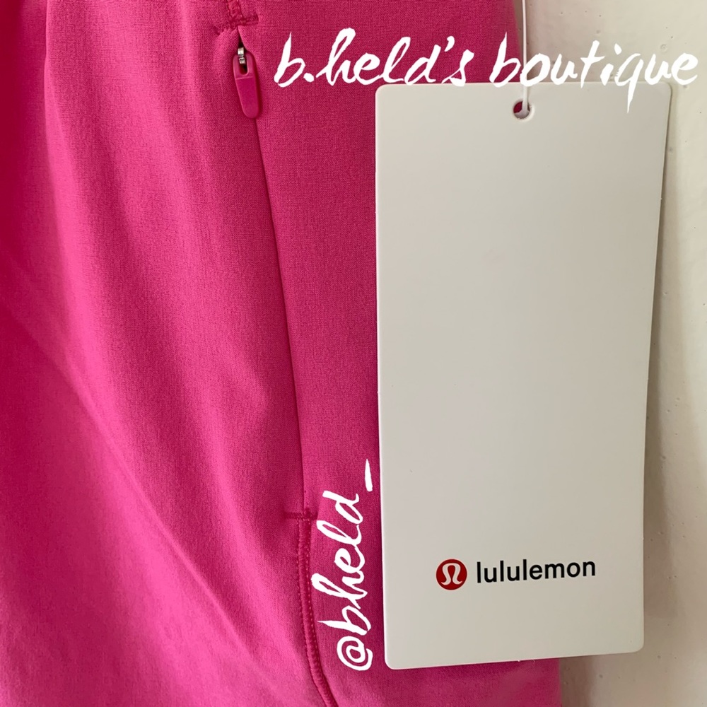 lululemon Hotty Hot High-Rise Skirt in Sonic Pink Size 4 Brand New NWT - Picture 6 of 14